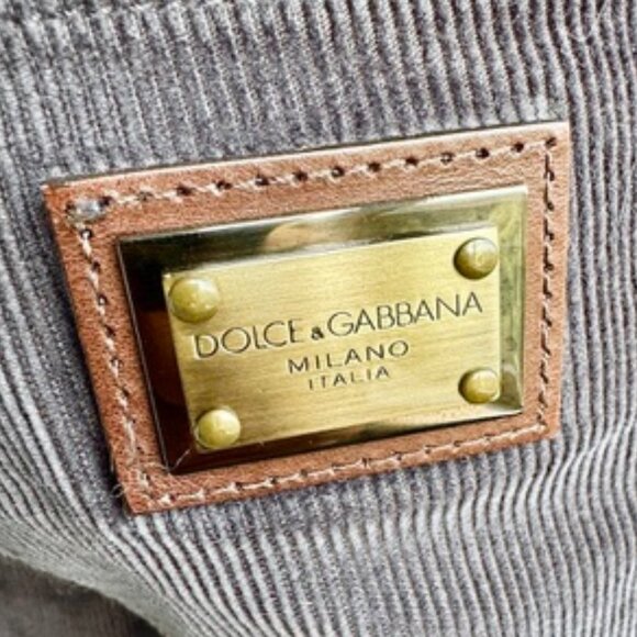 Dolce & Gabbana Brown Corduroy Skinny Pants - Picture 7 of 14